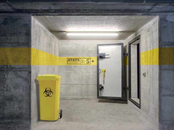 CBRN fallout shelter in France