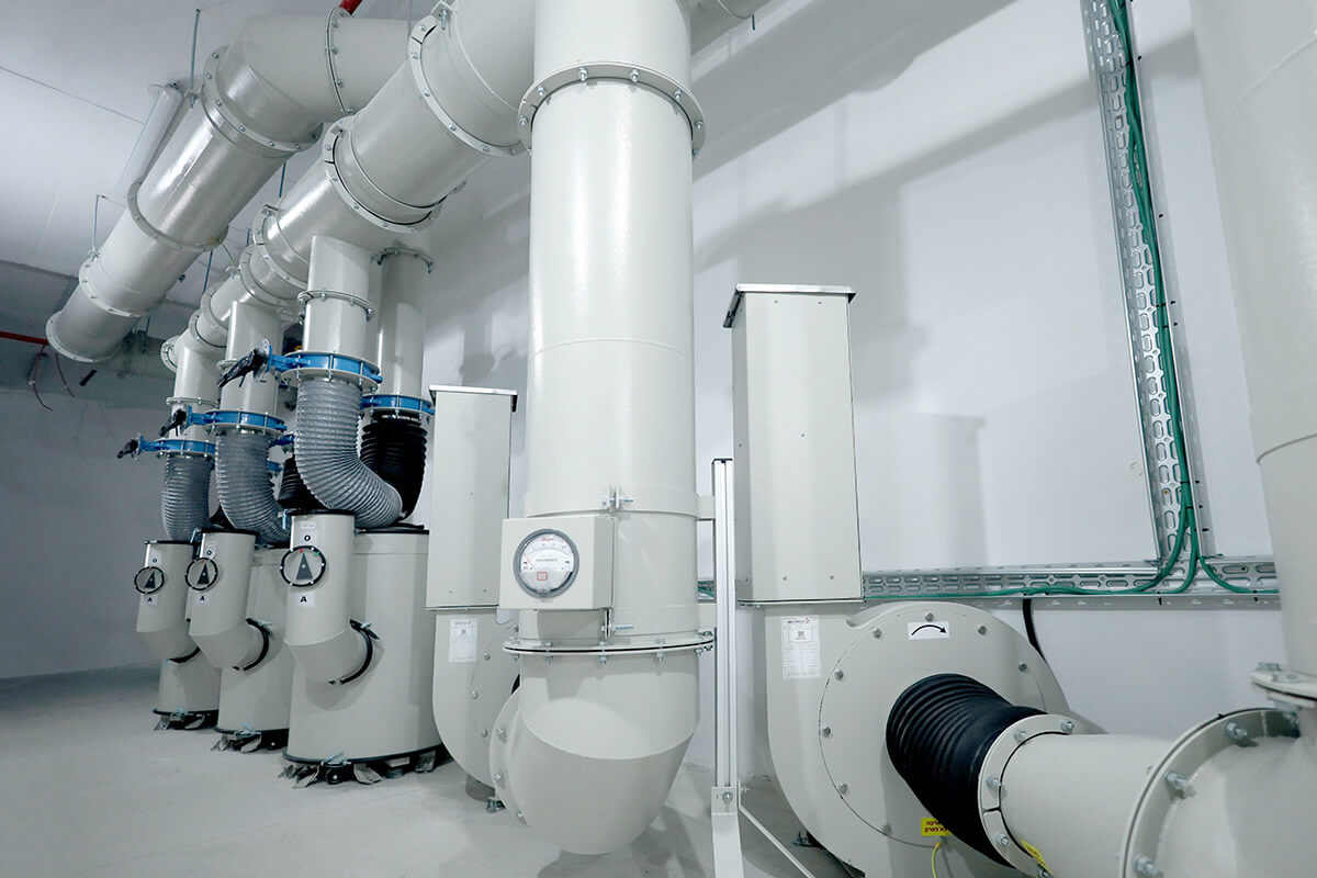 Systèmes de filtration NRBC montés en série