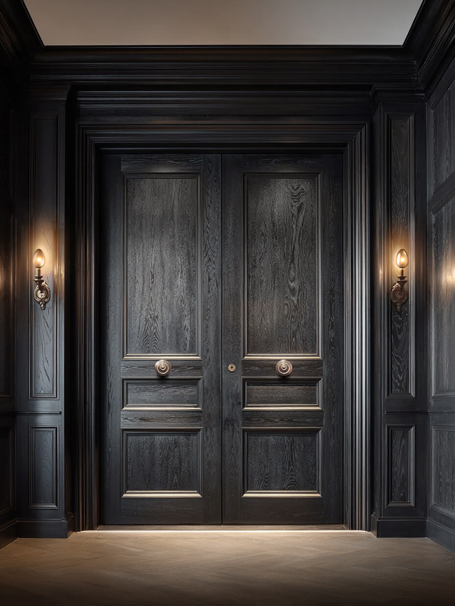 Fabricant porte sur-mesure double vantail anti-effraction cr4 et coupe-feu EI60