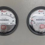 Jauges de surpression pour abri de protection civile