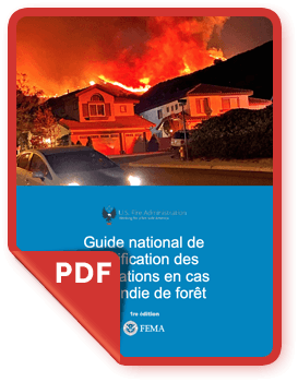 Guide d’évacuation en cas d’incendie de feux de forêt FEMA