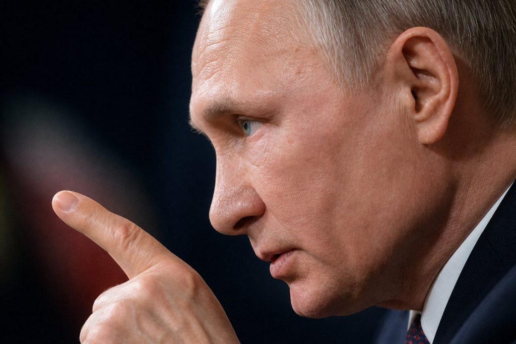 Président Russe Vladimir Poutine