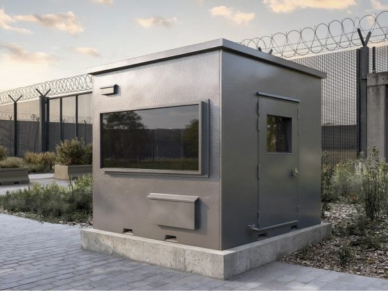 Guérite blindée poste de garde pare-balles FB7 et blast-proof